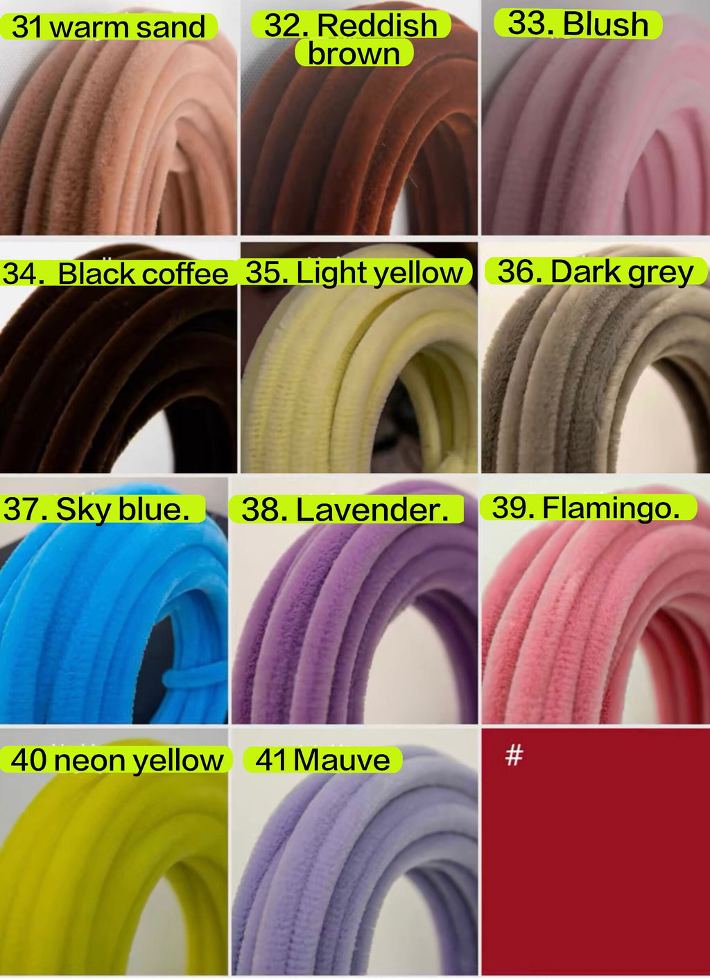 10mm Super Dense Pipe Cleaners Chenille Stems 10Pcs, 2.5m Total Length