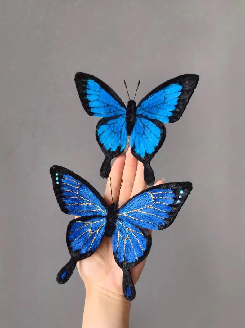 Heavenly Swallowtail Pipe Cleaner Butterfly Handmade Custom Gift
