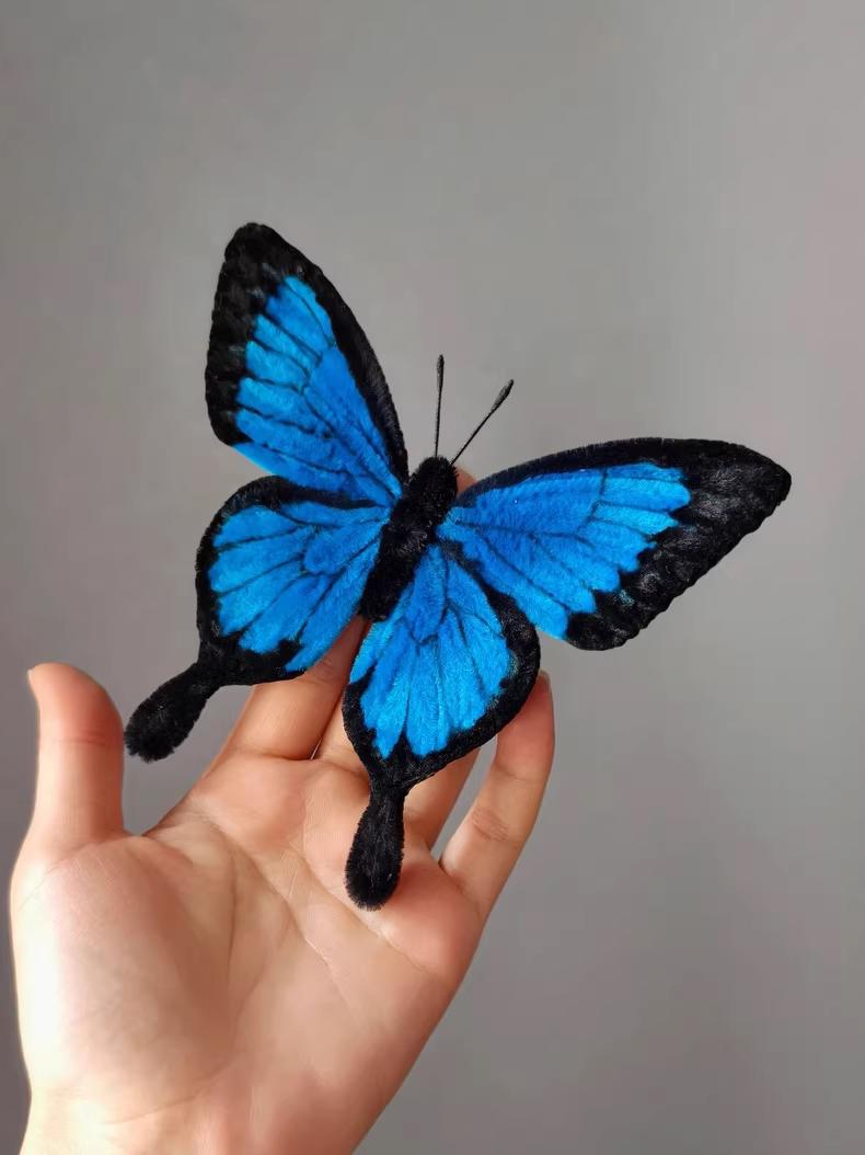 Heavenly Swallowtail Pipe Cleaner Butterfly Handmade Custom Gift