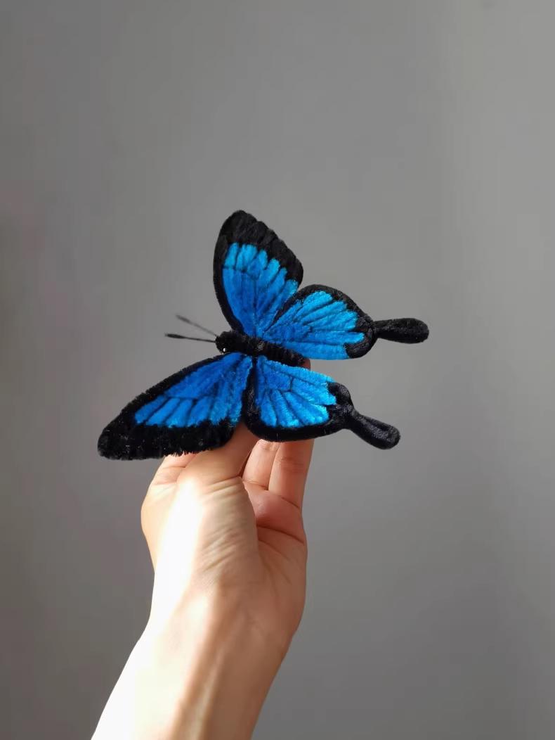Heavenly Swallowtail Pipe Cleaner Butterfly Handmade Custom Gift