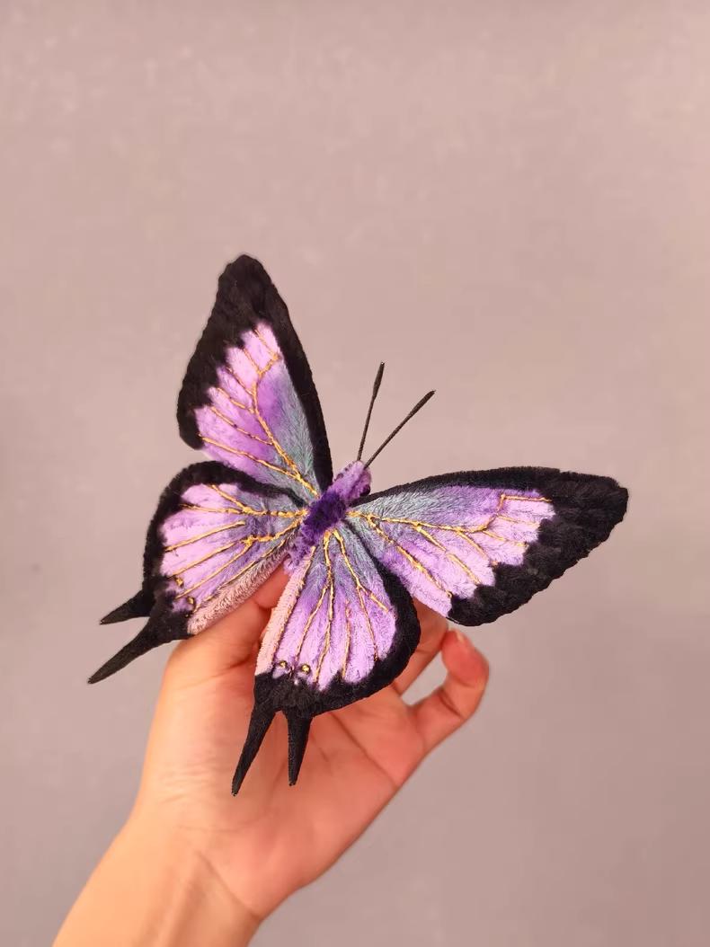Moonkiss Swallowtail Pipe Cleaner Butterfly Handmade Custom Gift