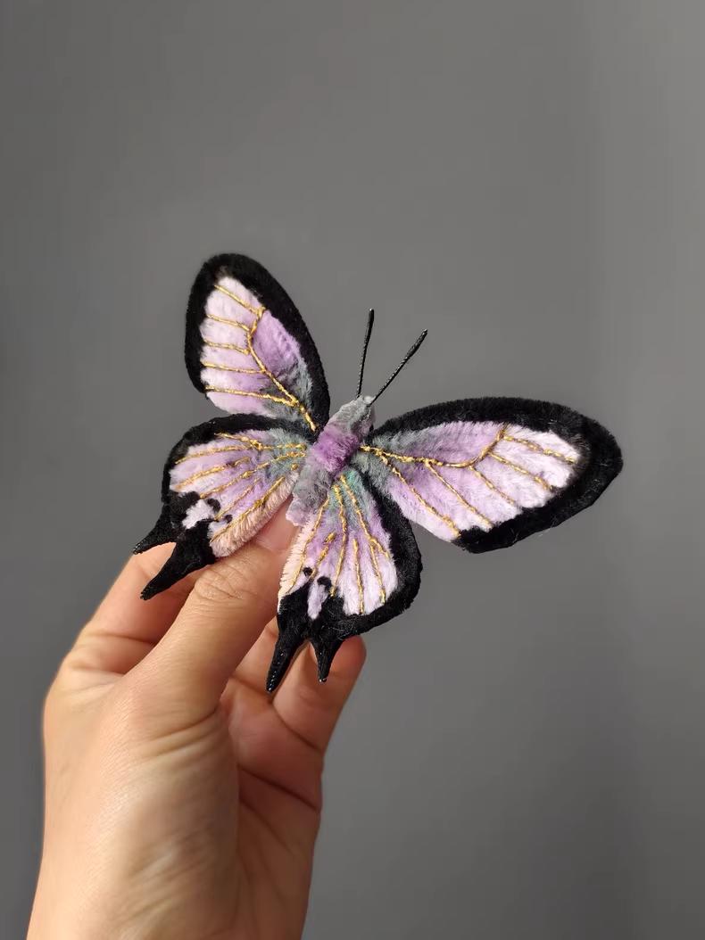 Moonkiss Swallowtail Pipe Cleaner Butterfly Handmade Custom Gift
