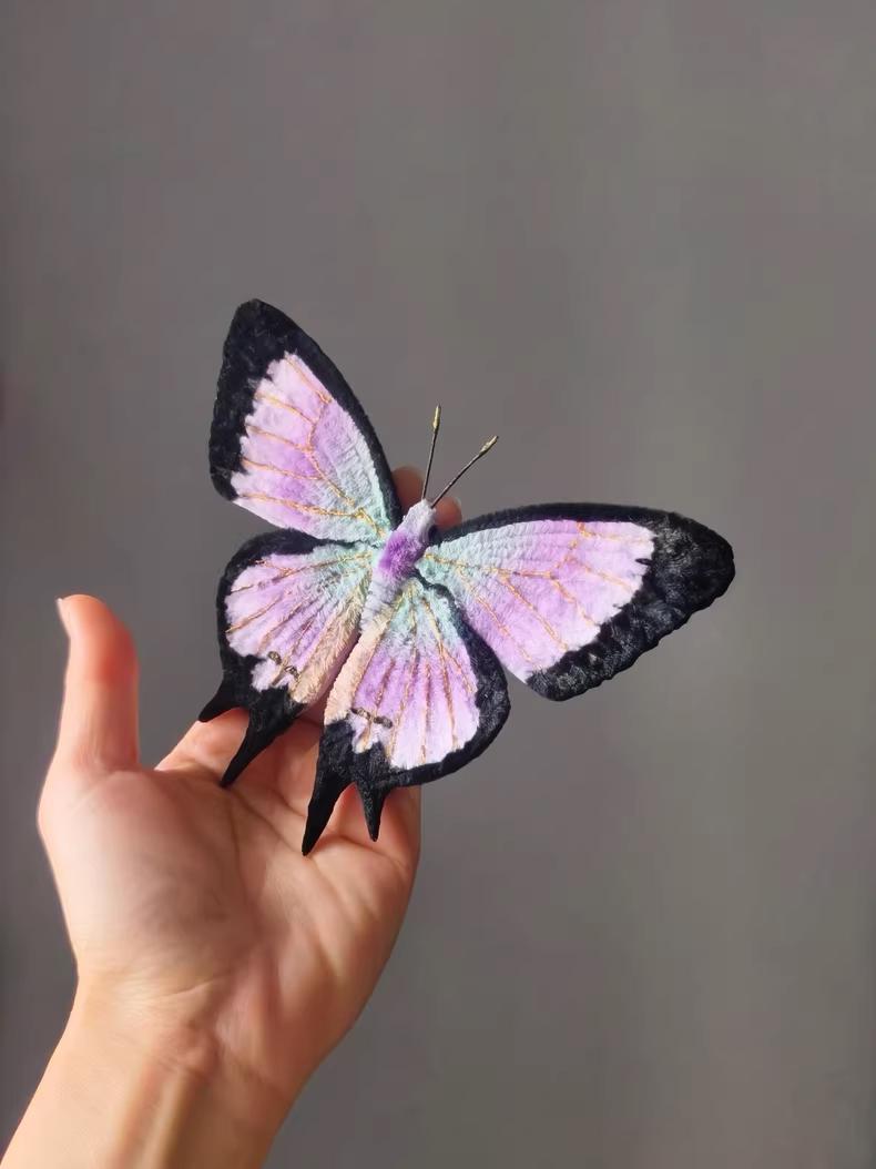 Moonkiss Swallowtail Pipe Cleaner Butterfly Handmade Custom Gift