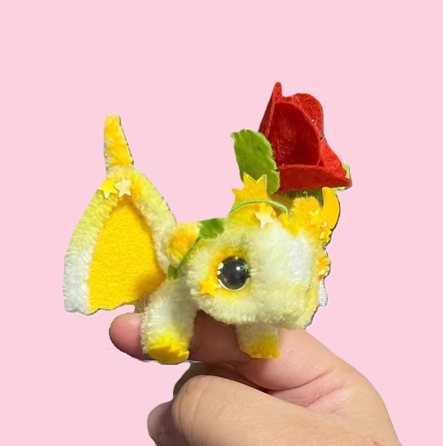 Little Prince Poseable Mini Pipe Cleaner Dragon Handmade Gift