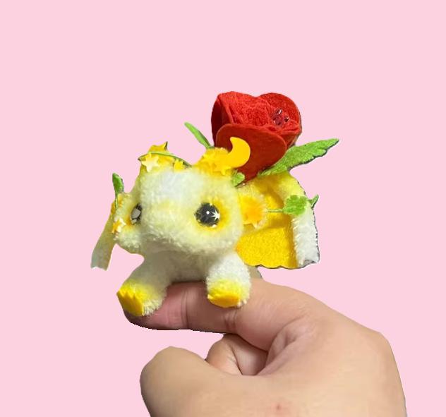 Little Prince Poseable Mini Pipe Cleaner Dragon Handmade Gift