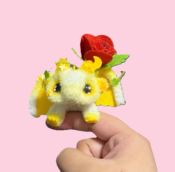 Little Prince Poseable Mini Pipe Cleaner Dragon Handmade Gift