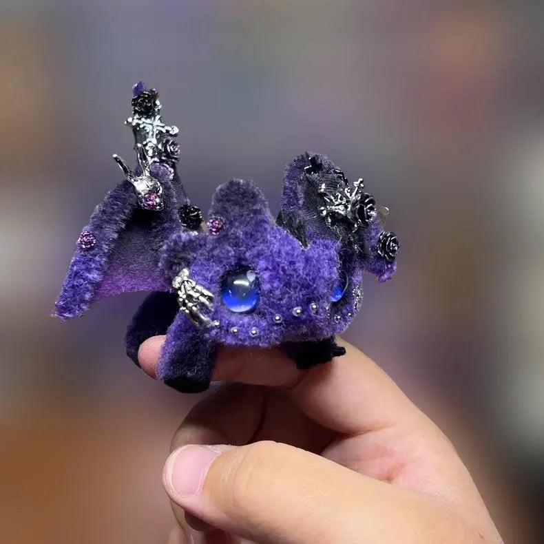 Poseable Mini Pipe Cleaner Dragon Handmade Movable Toy Gift