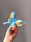 Handmade Pipe Cleaner Butterfly Brooch | Custom Colour Unique Gift & Hair Accessory