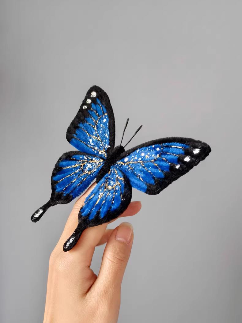Heavenly Swallowtail Pipe Cleaner Butterfly Handmade Custom Gift