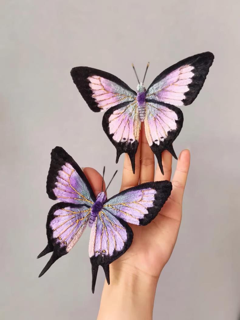 Moonkiss Swallowtail Pipe Cleaner Butterfly Handmade Custom Gift