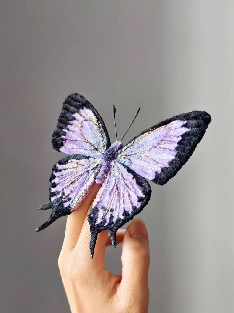 Moonkiss Swallowtail Pipe Cleaner Butterfly Handmade Custom Gift
