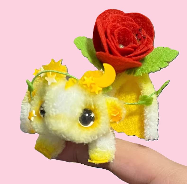 Little Prince Poseable Mini Pipe Cleaner Dragon Handmade Gift
