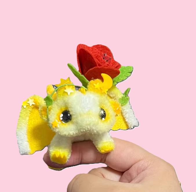 Little Prince Poseable Mini Pipe Cleaner Dragon Handmade Gift