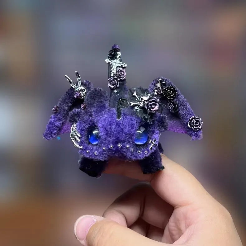 Poseable Mini Pipe Cleaner Dragon Handmade Movable Toy Gift