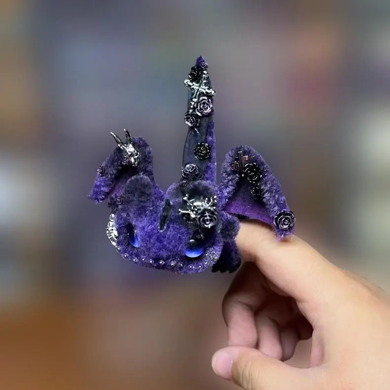 Poseable Mini Pipe Cleaner Dragon Handmade Movable Toy Gift