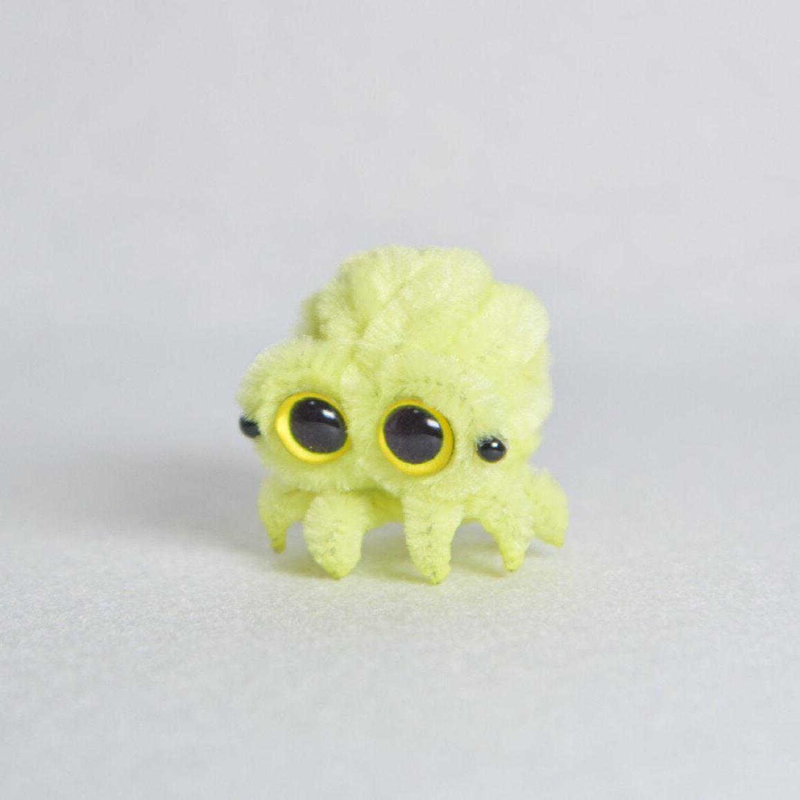 Pipe Cleaner Mini Spider Handmade Cute Desk Buddy Lucas Spider Gift