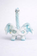 Pastel Baby Pipe Cleaner Dragon Handmade Fantasy Creature Desk Decor Gift