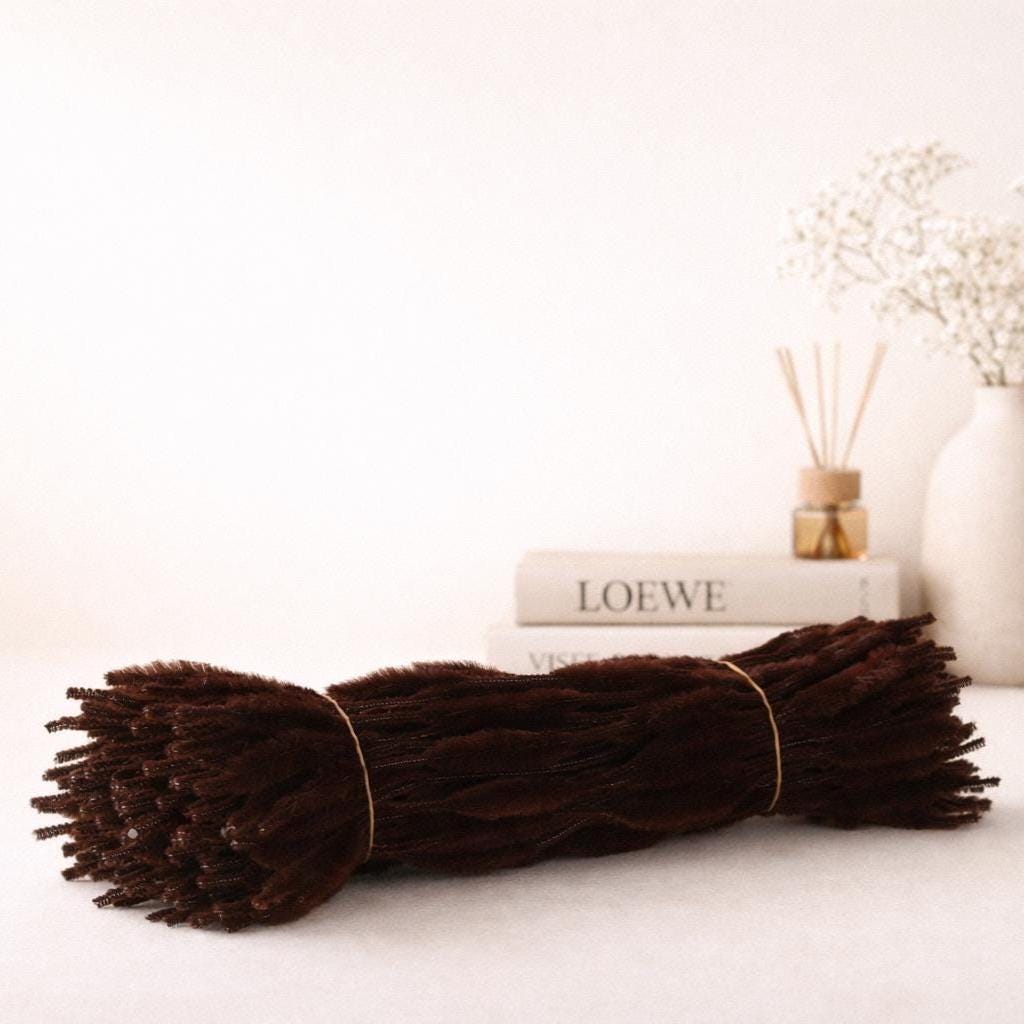 100Pcs Wavy Pipe Cleaners Colorful Chenille Stems for DIY Crafts