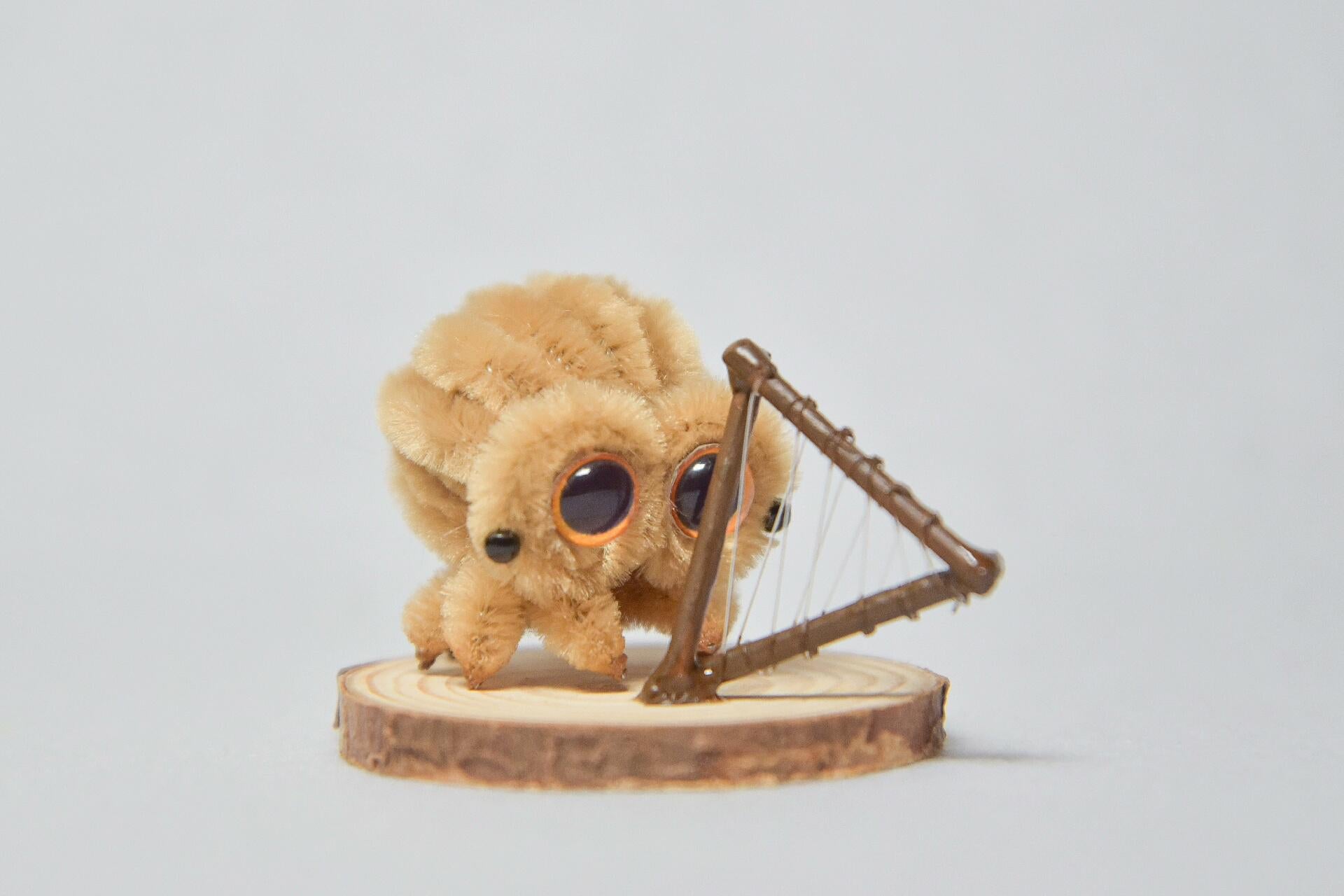 Pipe Cleaner Mini Spider Handmade Cute Desk Buddy Lucas Spider Gift