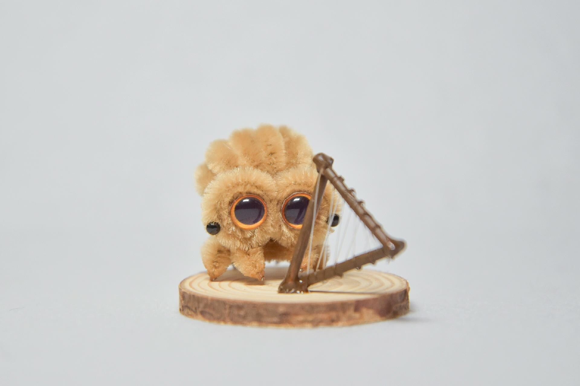 Pipe Cleaner Mini Spider Handmade Cute Desk Buddy Lucas Spider Gift