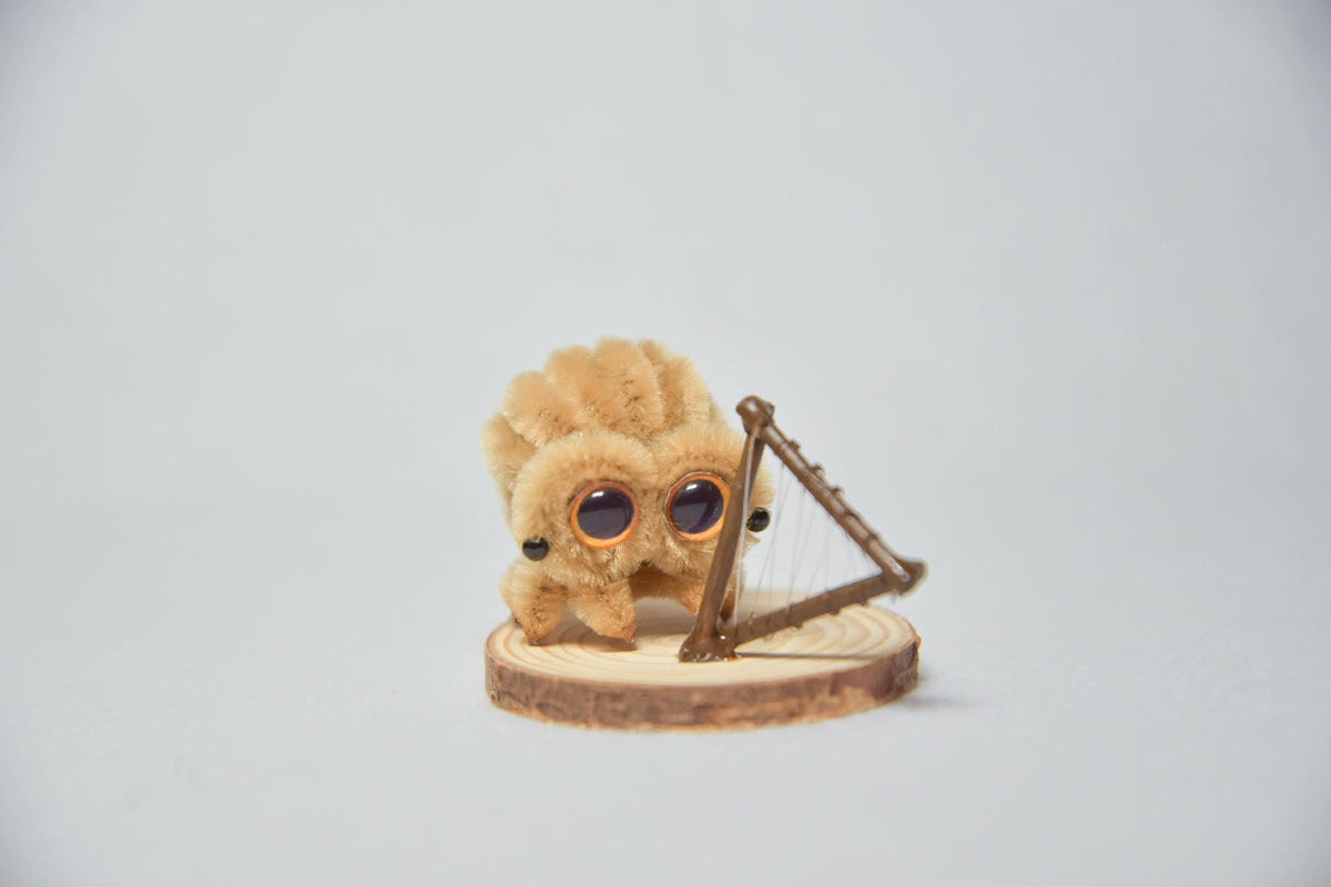 Pipe Cleaner Mini Spider Handmade Cute Desk Buddy Lucas Spider Gift