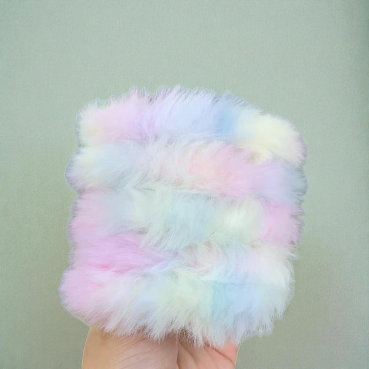 100cm×20mm Plush Pipe Cleaners Fluffy Faux Fur Chenille Stems DIY