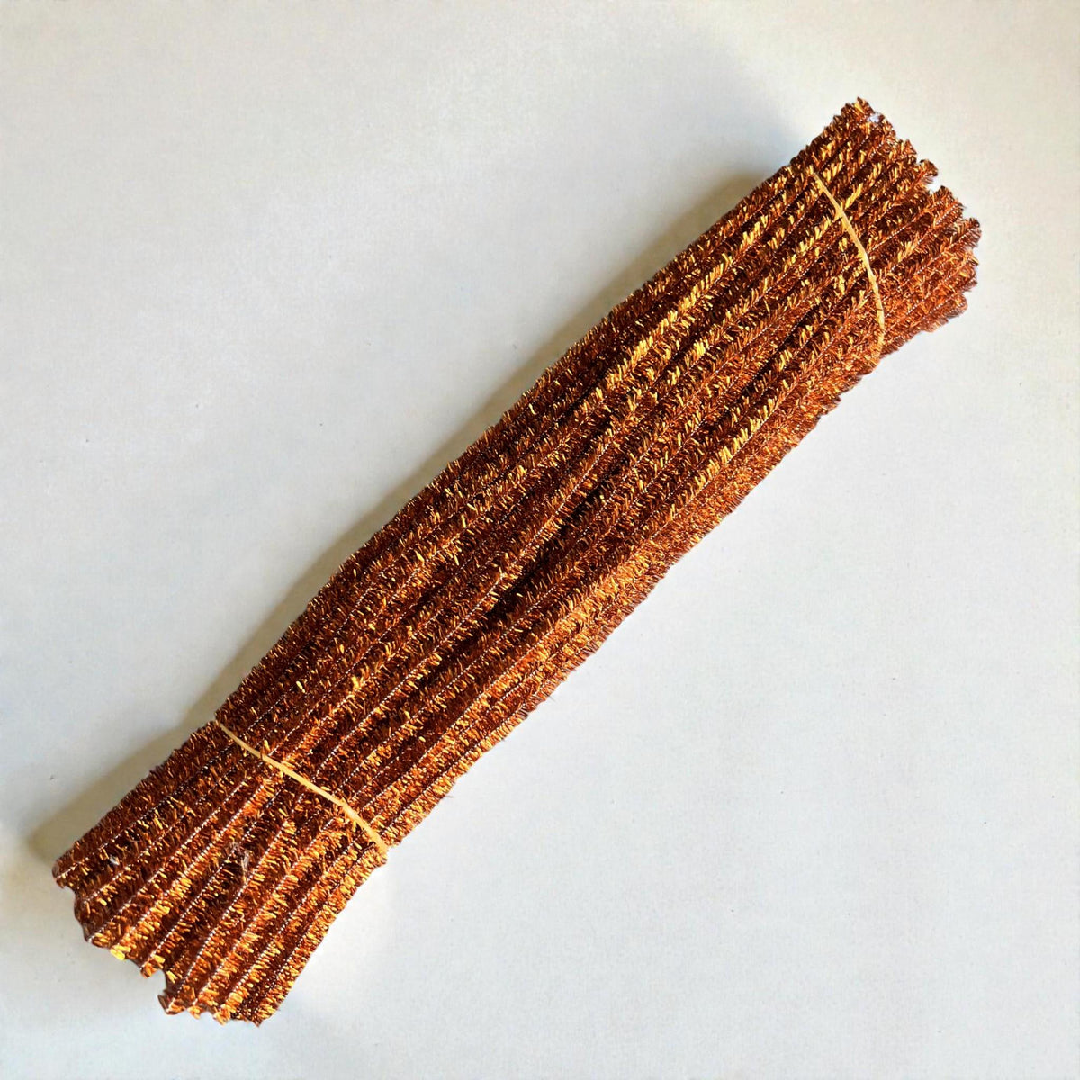 100Pcs 6mm Glitter Pipe Cleaners Sparkly Chenille Stems 30cm 22 Colors