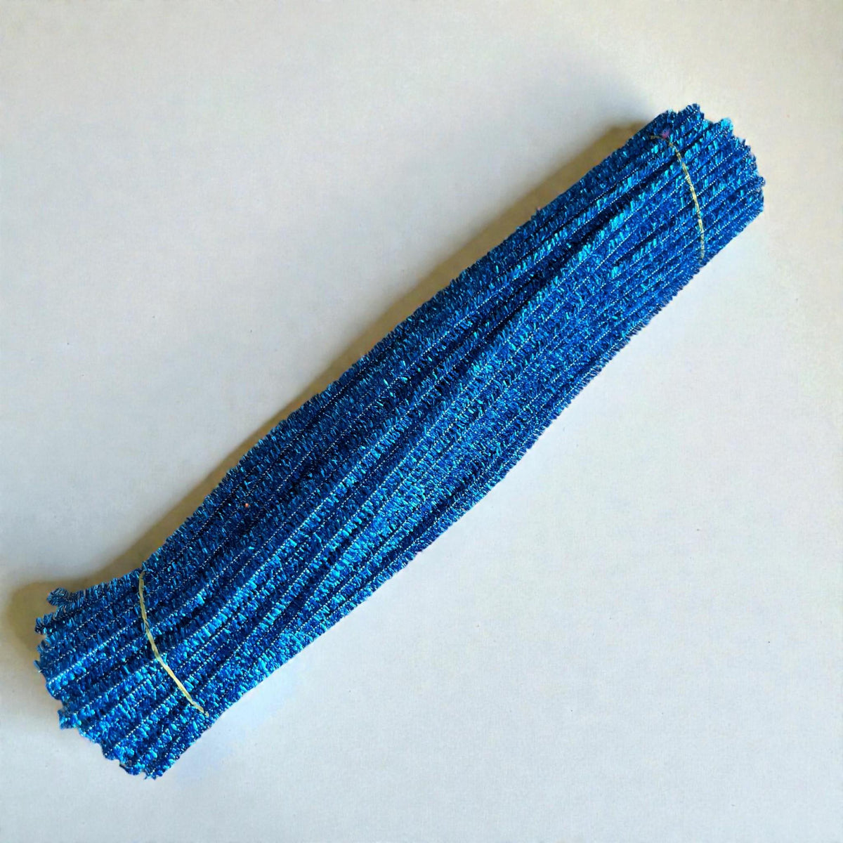 100Pcs 6mm Glitter Pipe Cleaners Sparkly Chenille Stems 30cm 22 Colors