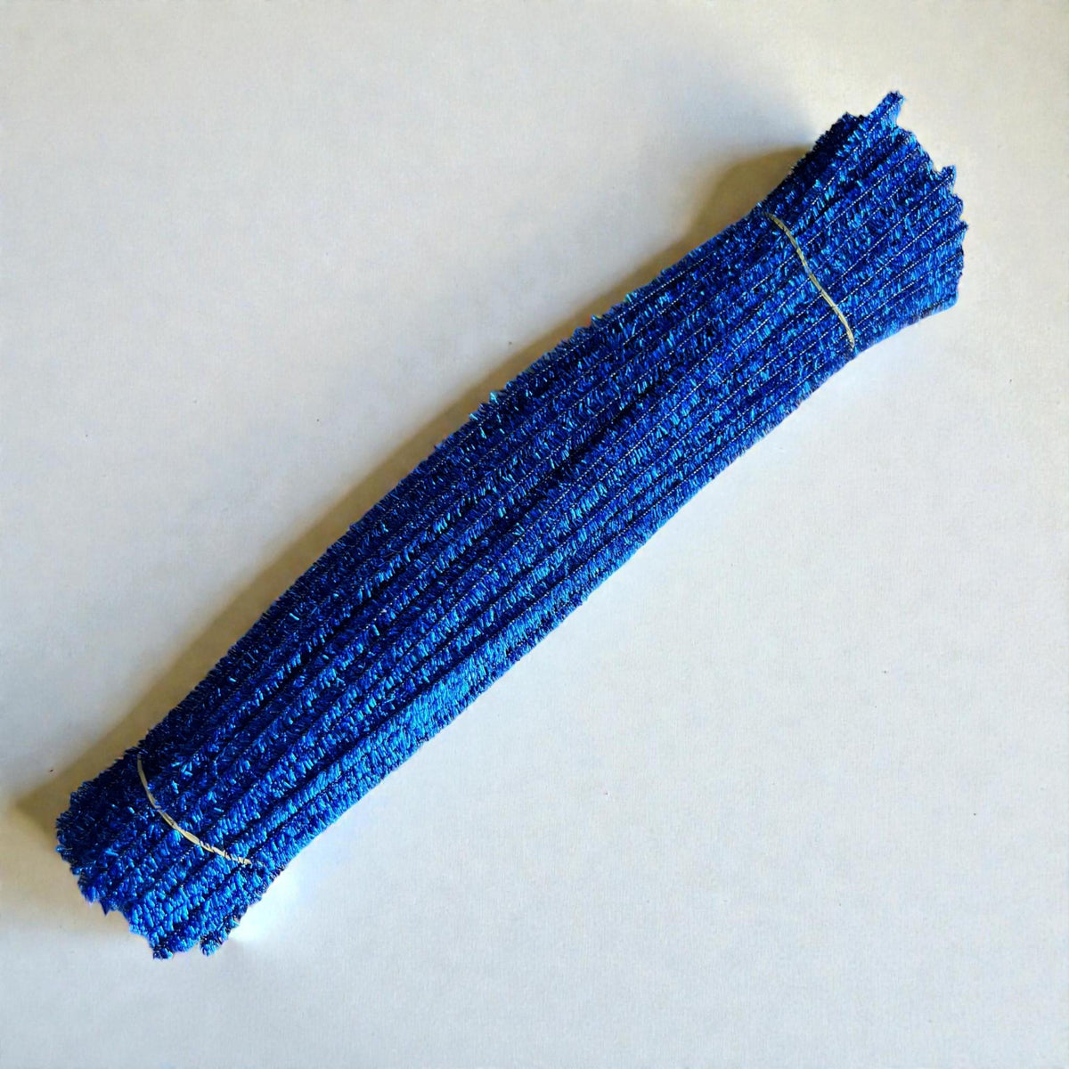 100Pcs 6mm Glitter Pipe Cleaners Sparkly Chenille Stems 30cm 22 Colors