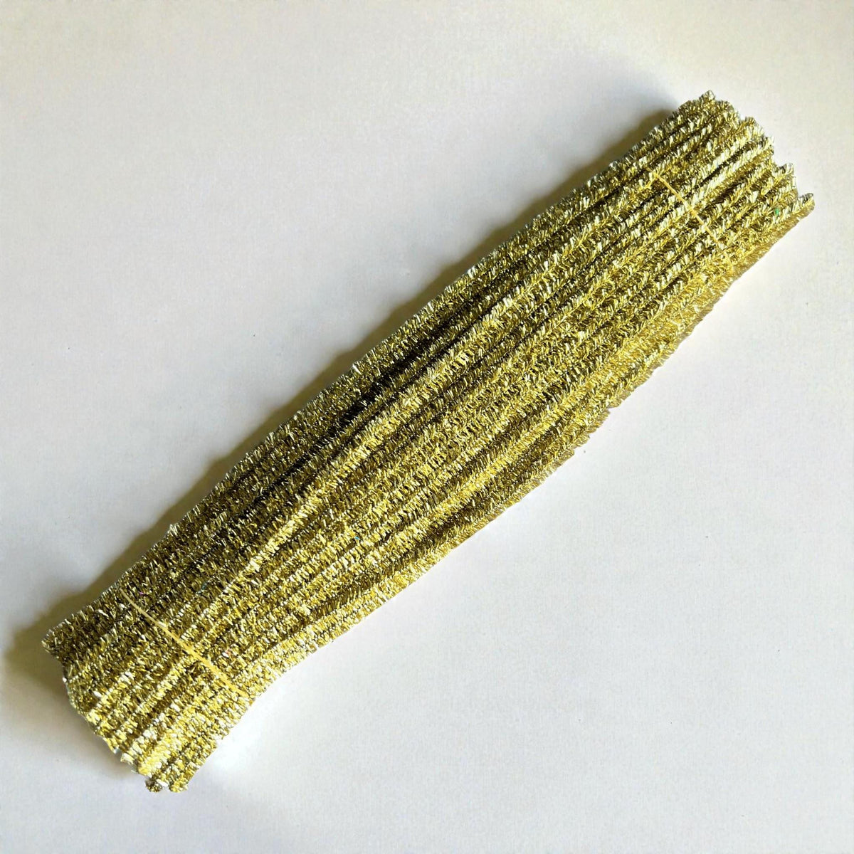 100Pcs 6mm Glitter Pipe Cleaners Sparkly Chenille Stems 30cm 22 Colors