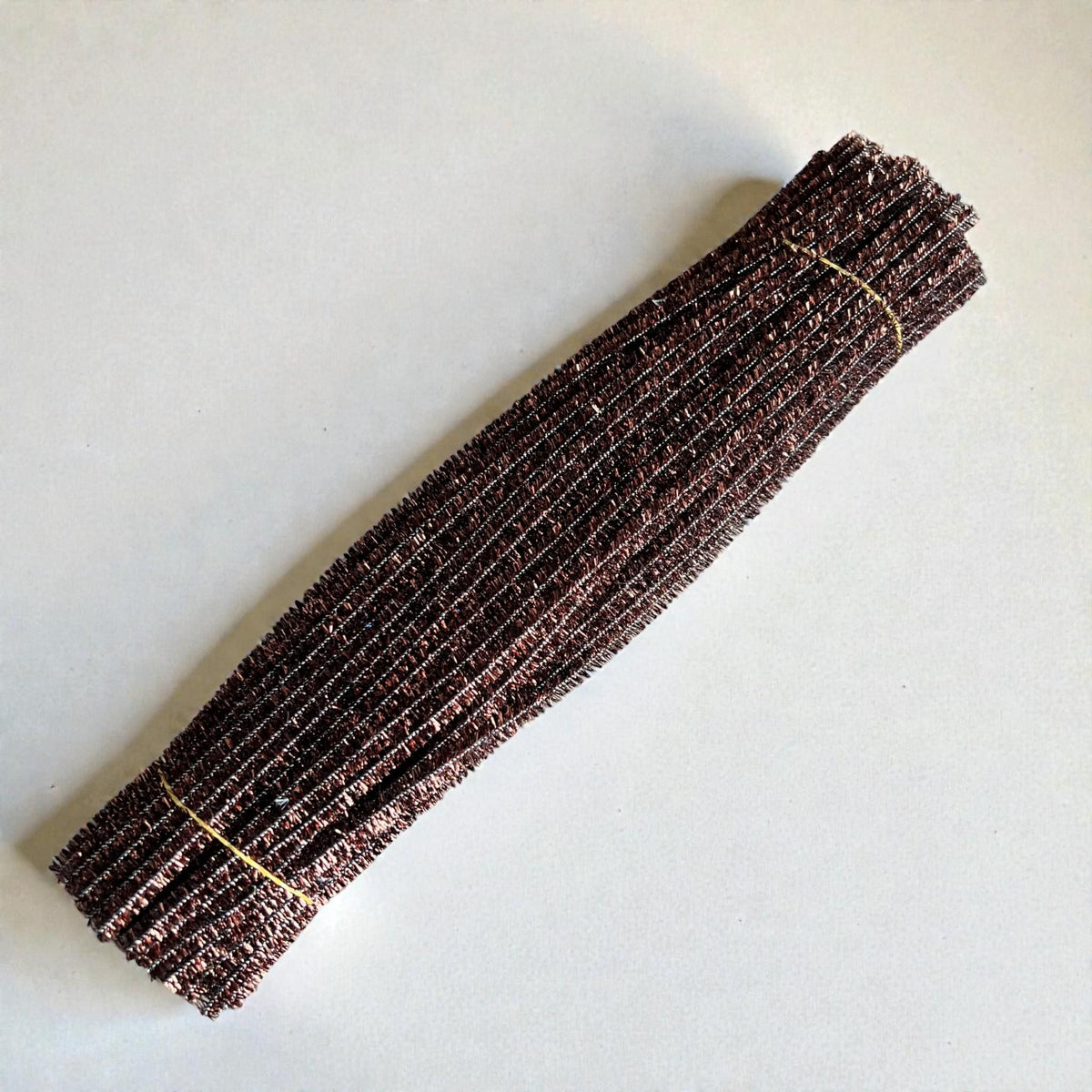 100Pcs 6mm Glitter Pipe Cleaners Sparkly Chenille Stems 30cm 22 Colors