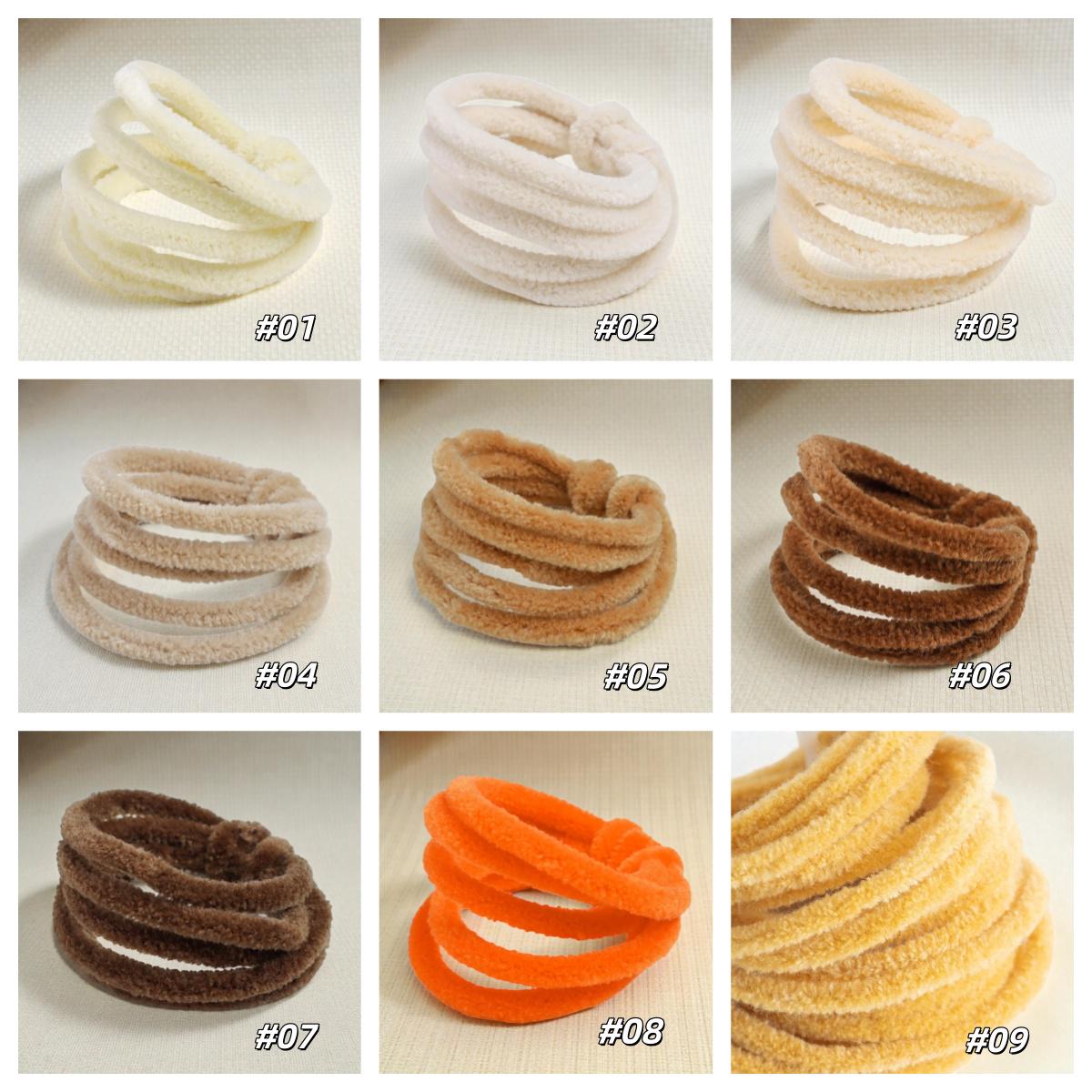 3Pcs 9mm×120cm Wool Pipe Cleaners for DIY Crafts