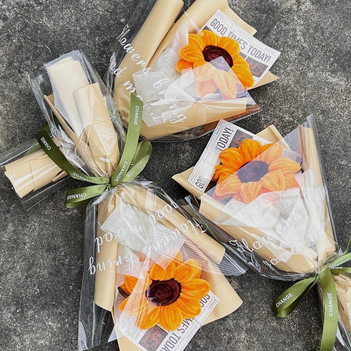 DIY Sunflower Kit, Pipe Cleaner Flower Kit, Handmade Bouquet Craft, Gift for Her, Aesthetic Room Decor, Beginner Friendly Craft