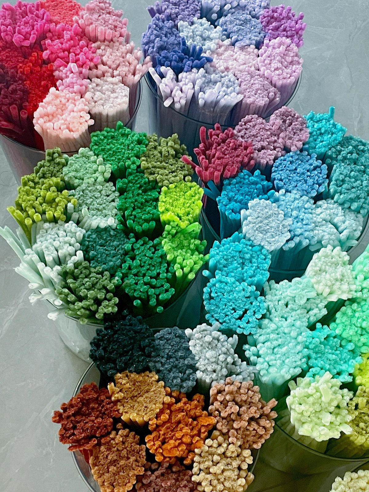 100Pcs 6mm Pipe Cleaners Assorted Colors for DIY Crafts