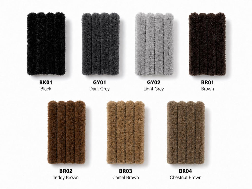 100pcs 8mm Super Dense Pipe Cleaner 30cm, DIY Flower Making Supplies Chenille Stem 104 Colors Available