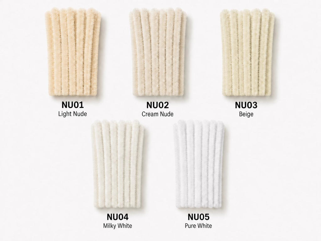 100pcs 8mm Super Dense Pipe Cleaner 30cm, DIY Flower Making Supplies Chenille Stem 104 Colors Available