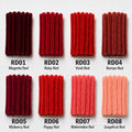 100pcs 8mm Super Dense Pipe Cleaner 30cm, DIY Flower Making Supplies Chenille Stem 104 Colors Available