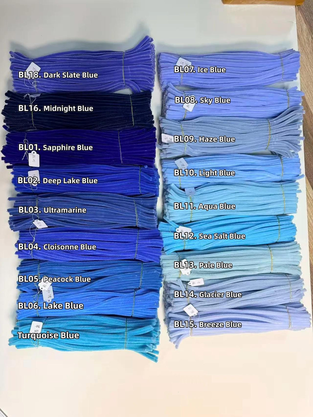 100pcs 8mm Super Dense Pipe Cleaner 30cm, DIY Flower Making Supplies Chenille Stem 104 Colors Available