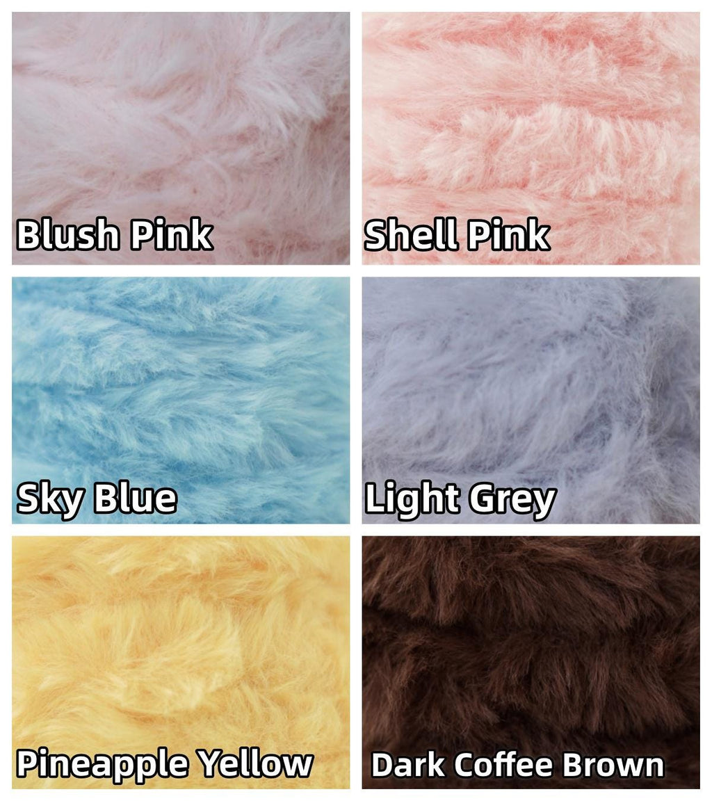 100cm x 40mm Extra Thick Plush Chenille Stems , Soft Faux Fur Pipe Cleaners for DIY Plush Toys & Crafts