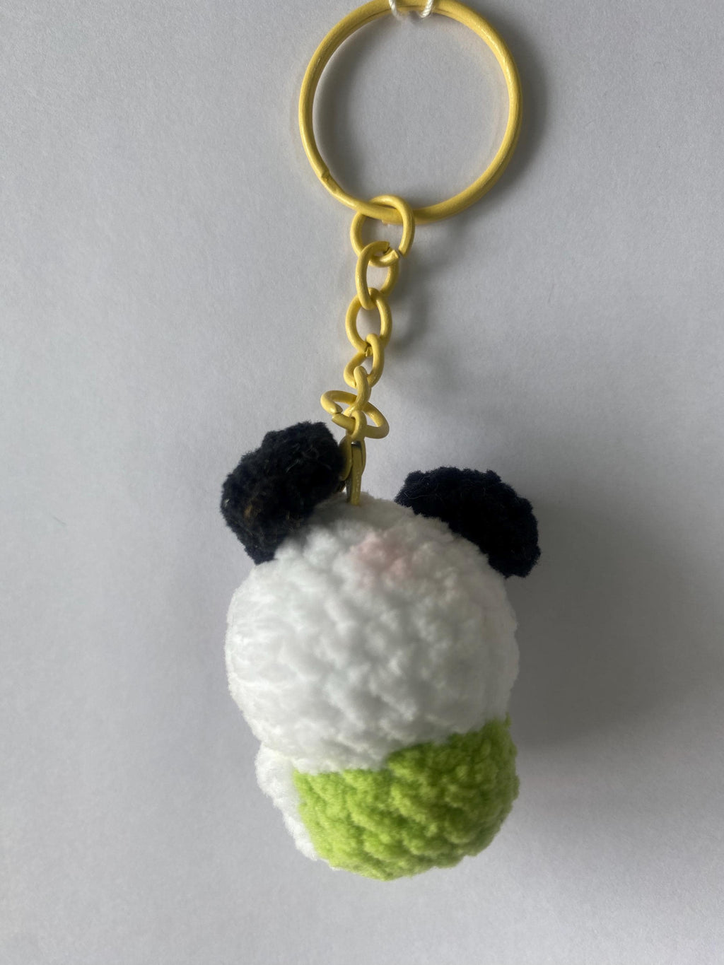 Cute Gummy Style Pochacco Keychain, Crochet Plush Animal Charm, Handmade Bag Accessory, Kawaii Dog Keyring Gift