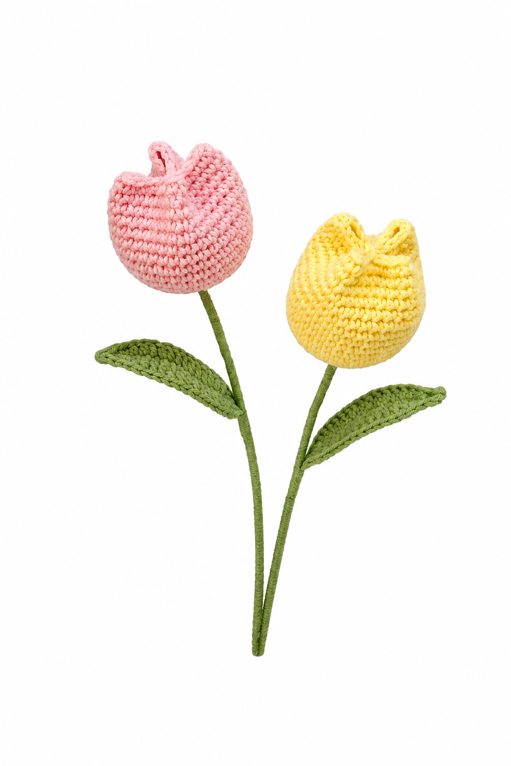 Crochet Tulip Flower Stem CF-020/CF-021