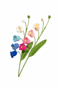 Lily of the Valley Crochet Flower Stem CF-022