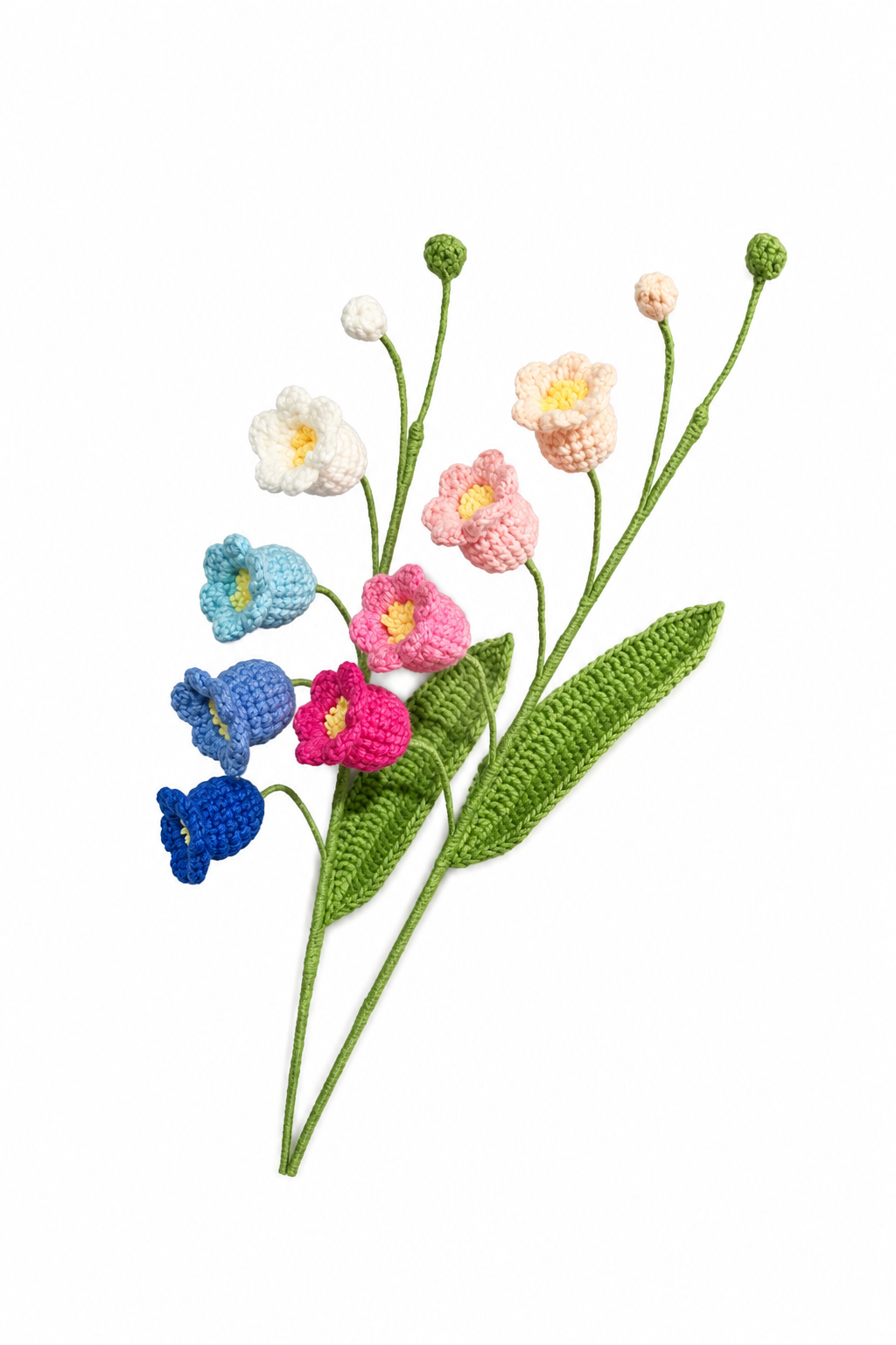Lily of the Valley Crochet Flower Stem CF-022