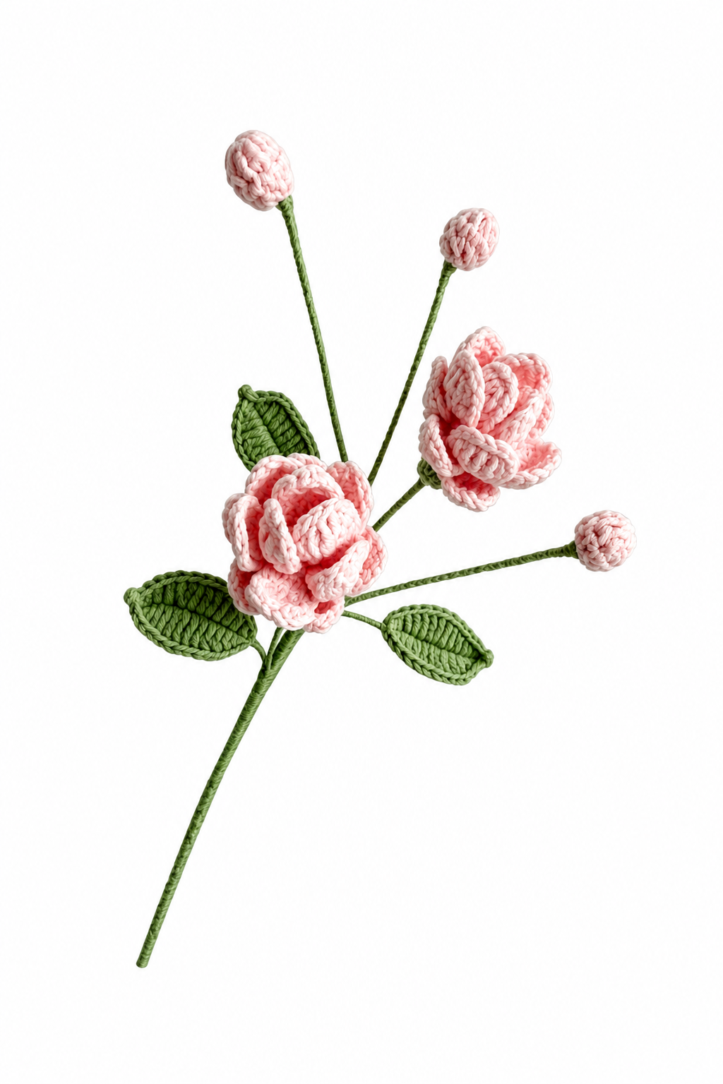 Jasmine Crochet Flower Stem CF-026