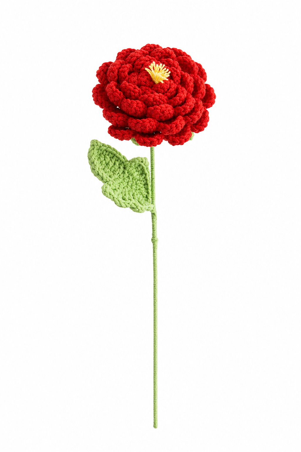 Ranunculus Crochet Flower Stem CF-034
