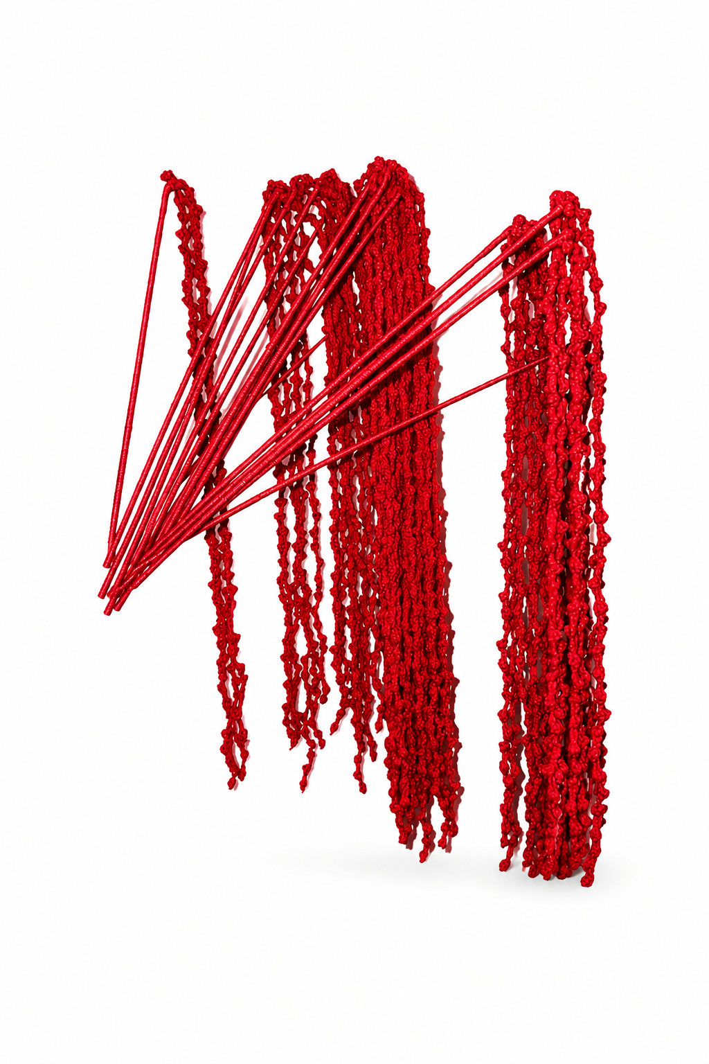Love-Lies-Bleeding Crochet Flower Stem CL-009