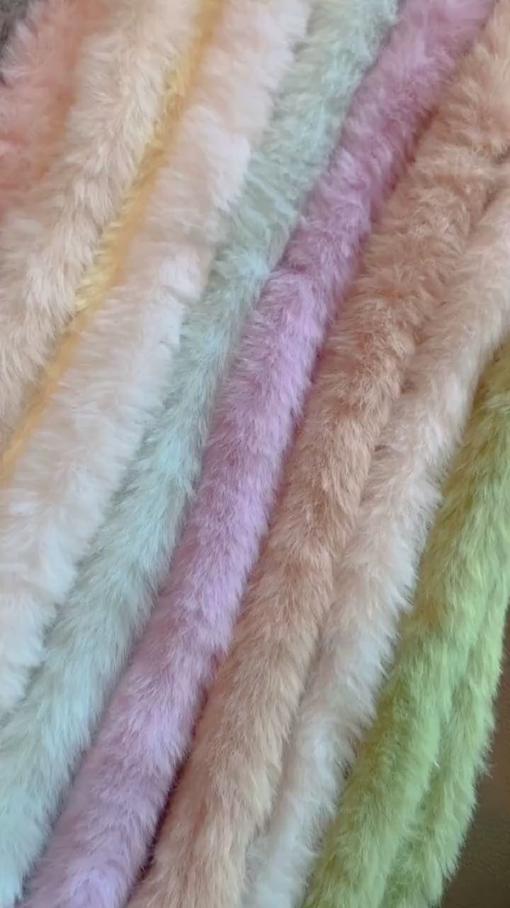 100cm x 40mm Extra Thick Plush Chenille Stems , Soft Faux Fur Pipe Cleaners for DIY Plush Toys & Crafts