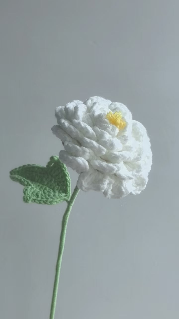 Ranunculus Crochet Flower Stem CF-034