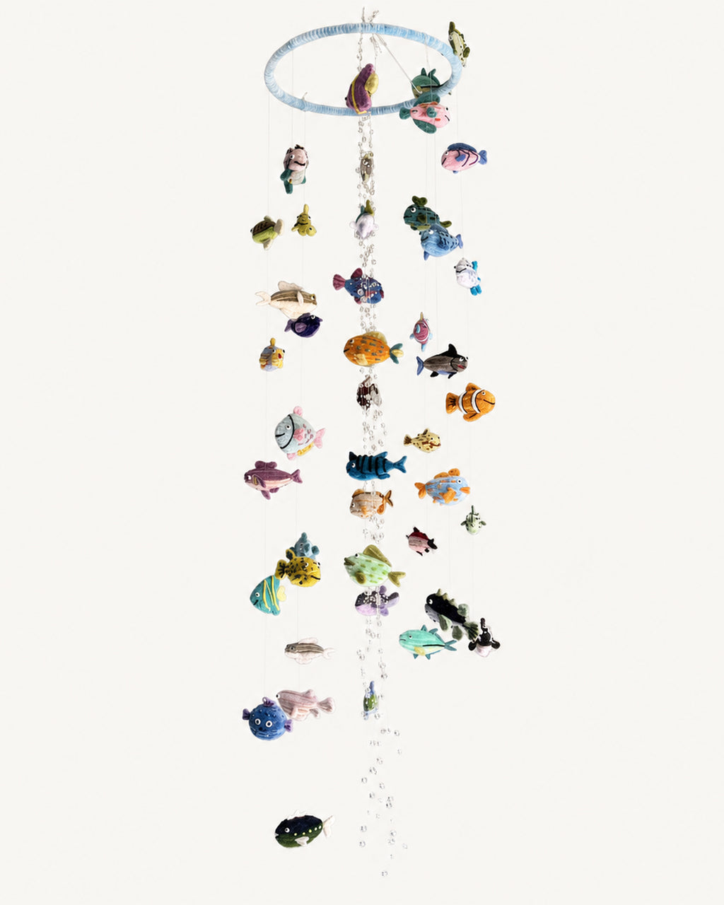 Pipe Cleaner DIY Fish Wind Chime Craft Kit/ Finished Product