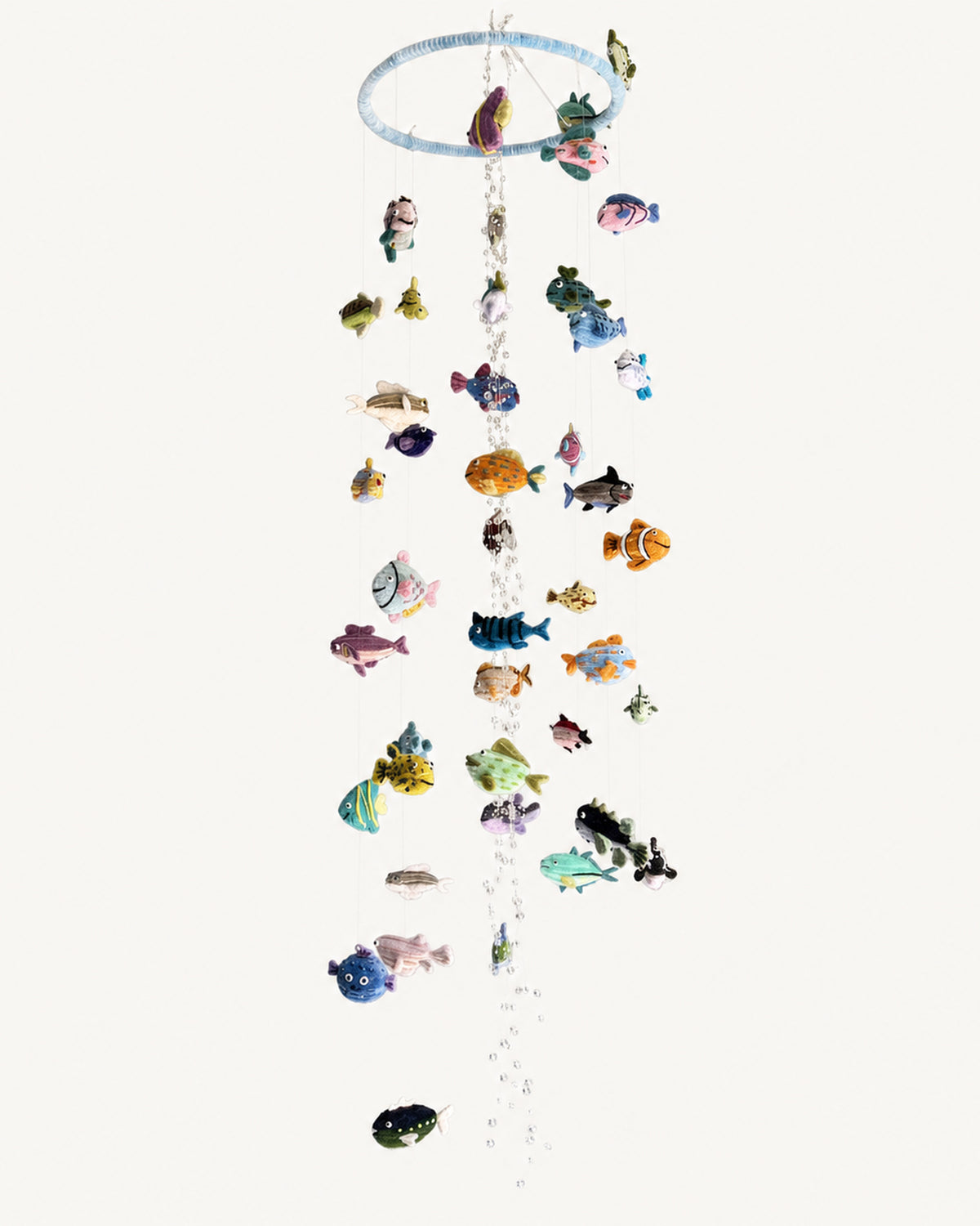 Pipe Cleaner DIY Fish Wind Chime Craft Kit/ Finished Product